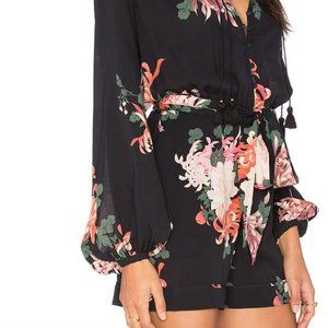 Rachel Zoe - Ariel Romper - Black Multi - Size: 2